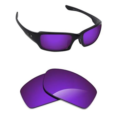 Imagem de Lentes de substituição polarizadas Alphax para Oakley Fives Squared OO9238 - Várias opções, Plasma Purple Polarized, One Size