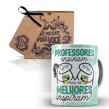 Imagem de Caneca Meme Flork Os Melhores Professores Inspiram