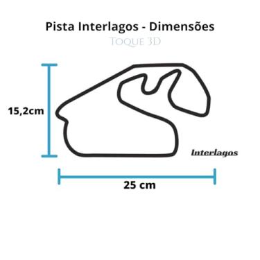 Imagem de Quadro Pista/Circuito - Automobilismo - F1, Stock Car Moto GP Indy Nascar Fórmula Truck (Interlagos)