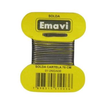 Imagem de Estanho para solda 70cm emavi