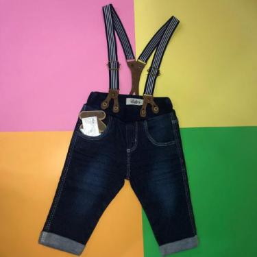 Imagem de Calça Jeans Suspensório - Kidin's, P