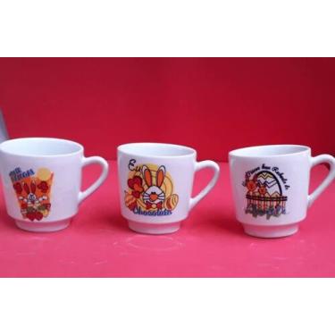 Imagem de Caneca porcelana páscoa - Porcelana DF 