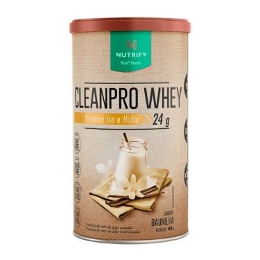 Imagem de Cleanpro Whey Protein Isolado Baunilha Nutrify 450g