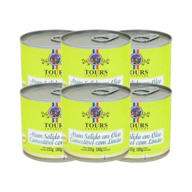 Imagem de Kit 6X: Atum Sólido com Limão Tours 255g