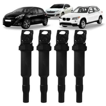 Imagem de 4x Bobina Ignição Citroen C4 Ds3 Ds4 Ds5 1.6 16v Thp Turbo - SEEDS AUT