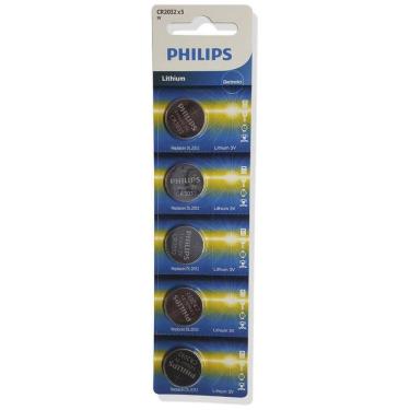 Imagem de Bateria Cr2032 Philips Lithium 3V Cartela Com 5 Unidades