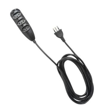 Imagem de Extensão Elétrica 3 Tomadas Ext 3003 Intelbras 3Metros Preta