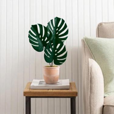 Imagem de 2 Hastes Costela de Adão Artificial 60cm cada ótima opção para decoraç