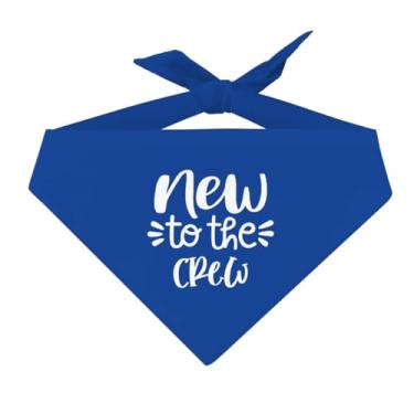 Imagem de Presente engraçado para cachorrinhos, presente de anúncio de novo filhote para donos de animais de estimação, bandana de tecido confortável para cães pequenos, médios e grandes, filhote de cachorro