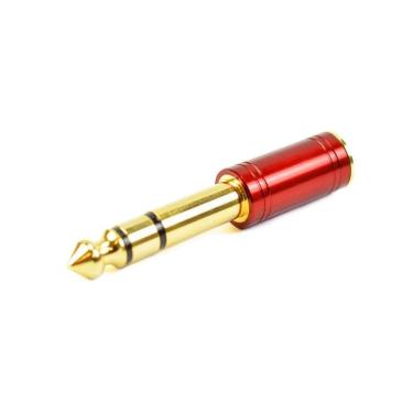 Imagem de Santo Angelo Plug Adaptador P2 / P10 Estereo Nique Vermelho