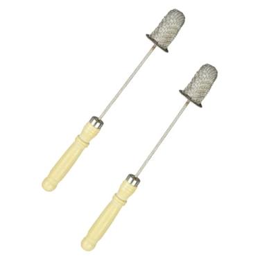 Imagem de Zialofi Conjunto de 2 varetas de ventosaterapia para salão de beleza, banho de pés e loja de cosméticos. Versáteis, com rede protetora e confortáveis.