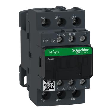 Imagem de Contator Tesys Deca 32A 127Vca 50/60Hz 1NA+1NF Cód. LC1D32FC7 – Schneider