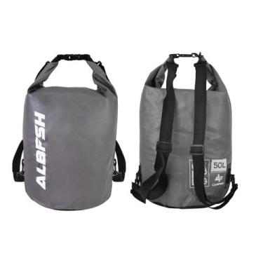 Imagem de Mochila A Prova De Agua 50 L Bolsa Impermeável Saco Estanque - ALBATRO