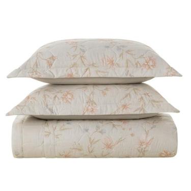 Imagem de Colcha Cobre Leito Queen Karsten 100% Algodão Percal 3 peças, Amber