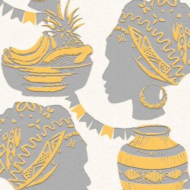 Imagem de Tecido Tricoline Digital Lg 1,49 Africana 3862 - Niazi, Unico