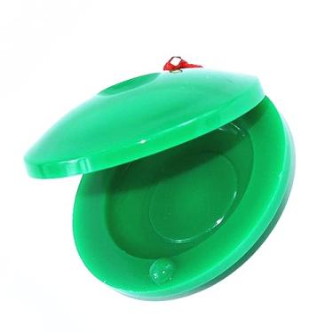 Imagem de Mingzhe Crianças Dedo Plástico Castanet Instrumento Musical Brinquedo Educativo (Verde)