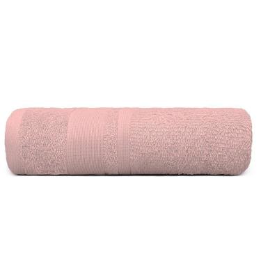 Imagem de Toalha De Banho Master 550g/m2 Gigante 90x160cm Fio Penteado Appel Rosa Cravo