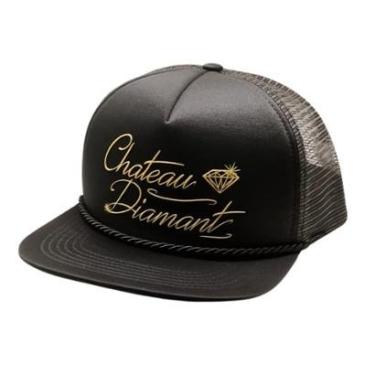 Imagem de Boné Aba Reta Diamond Chateau - Preto-Masculino