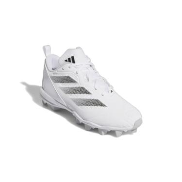 Imagem de adidas Tênis feminino Adizero Instinct Mid Top, Branco/preto/cinza claro, 11