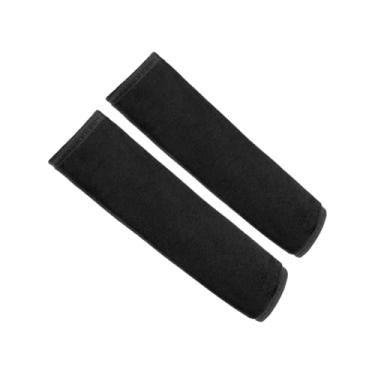 Imagem de Capa de cinto de segurança, 2 peças almofadas de alça de ombro para assento de carro - Acessórios protetores confortáveis de alta elasticidade extensor de segurança para viagens de avião e recuperação