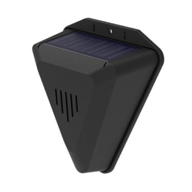 Imagem de Fenteer Dispositivo repelente de pássaros, repelente de animais IP55 à prova d'água, de pássaros movido a energia solar, espantador de animais para