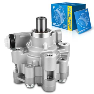 Imagem de PHILTOP Bomba de direção hidráulica 214072, adequada para 2013-2017 Terrain 3.6L, 2013-2017 Equinox 3.6L, 2010-2012 Equinox 3.0L, 2010-2012 Terrain 3.0L, substitui OE 13576573, 135804404 90, 21 4072