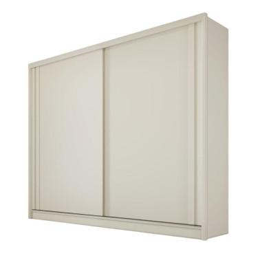 Imagem de Guarda Roupa Monterey Com Portas De Correr 100% Mdf Off White-peroba-off White