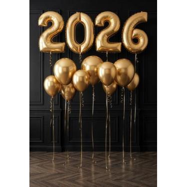 Imagem de Fundo Fotográfico Ano Novo Cenário Tecido 1,20 x 1,70m - Fadrix, FANV0