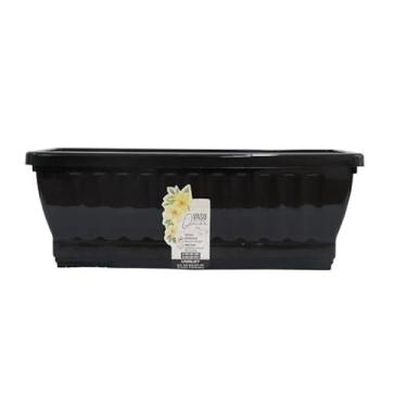 Imagem de Uninjet - Vaso Anti Dengue Jardineira Floreira com Prato N27 Uninjet