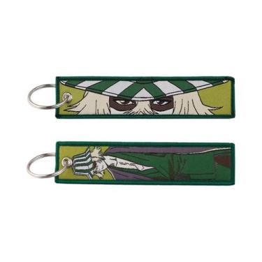 Imagem de Chaveiro Unissex De Anime Bordado Para Motocicletas E Carros Acessório