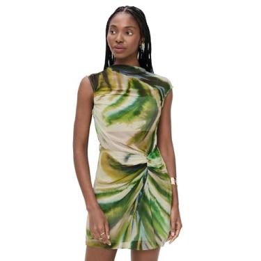 Imagem de AMUR Minivestido feminino Zuma, Palmeira verde, 34