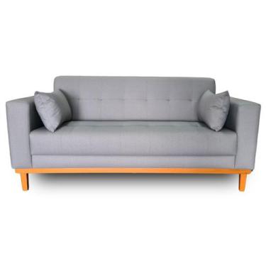 Imagem de Sofá  Gianni Tecido Acquablock Pé Base Madeira  160cm - 4R Estofados, 
