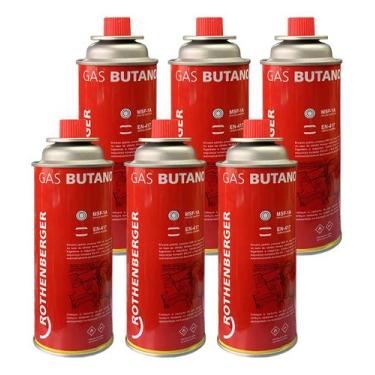 Imagem de 6 Gas Butano Maçarico Churrasqueira Cozinha Profissional - Rothenberge