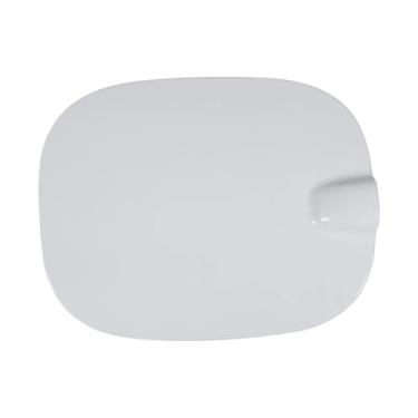 Imagem de Tampa do tanque de combustível (1 unidade) - Preta ou Branca - Compatível com Chevrolet Silverado 1500 LTD Cabine Dupla com Caçamba de 5,8 pés - 2019-2024 - Código: 84126524(White)