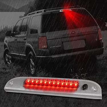 Imagem de Conjunto de 3 luzes de alta montagem, para Ford Explorer 2008-2011 Mercury Mariner 2002-2010, Ford Escape, Mercury Mountaineer, terceiro centro de carga reversa, luz traseira de freio de LEDBanpo prata BP-HMBL-0210FORDEXP-CR-FBA