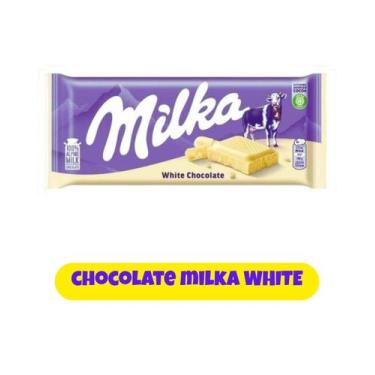 Imagem de CHOCOLATE MILKA IMPORTADO BARRAS COM DIVERSOS SABORES SABORES:Milka Wh