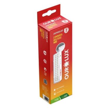 Imagem de LUMINARIA EMERGENCIA 30 Leds 2W Bivolt - OUROLUX