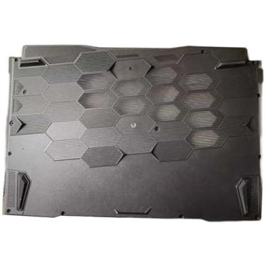 Imagem de Tampa inferior laptop para MSI Crosshair 17 17.3' Crosshair 17-A11U Crosshair 17-B12U Crosshair 17-C12V preta