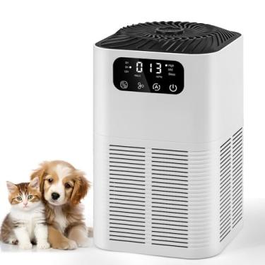 Imagem de Purificador de Ar para Quarto, Purificador de Ar para e Animais de Estimação, Purificador de Ar Compacto, Ionizador de Ar Negativo, Purificador de Ar para Fumo