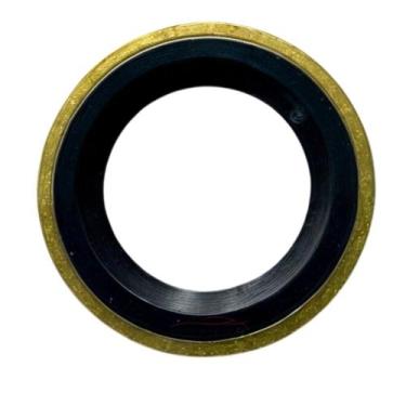 Imagem de Kit 200 Arruela Anel Borracha Retentor Bujao Carter 16mm - Mestre da F