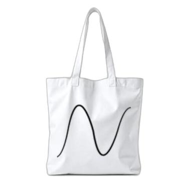 Imagem de Kit 10 Sacola Ecologica s Charmosas e Reutilizáveis 38x41,5cm Com Estampa Icone de Caneta de Pena