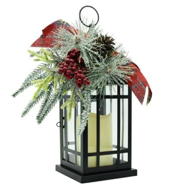 Imagem de Lanternas de vela de decoração de Natal (Lanterna de Natal-1)