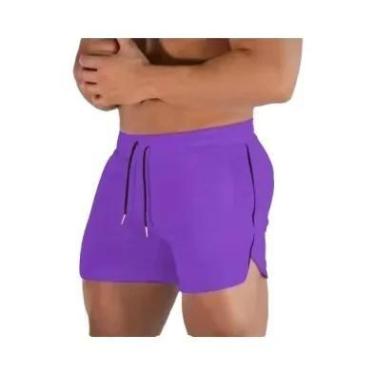 Imagem de Bermuda Esportiva Masculina plus Size Em Malha Respirável, Tendência D