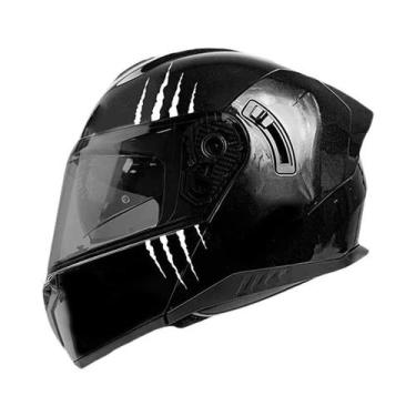 Imagem de Adesivos De Capacete De Motocicleta Ghost Claw, Decalques De Vinil Imp