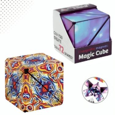 Imagem de Qiyi Magic Cube Stickerless Shape Shifting Galaxy