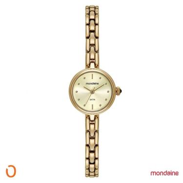 Imagem de Relógio Mondaine Feminino Dourado Micro 32588LPMVDM1 - 5 ATM