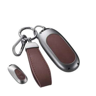 Imagem de Capa protetora para chave de carro, compatível com benz e260l masculino sênior e300l fivela glc300l a200l(StyleE7)