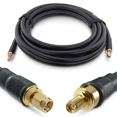 Imagem de Proxicast Cabo coaxial de baixa perda série 400 SMA macho para SMA fêmea 400 de 4,5 m (50 ohm) - extensor de cabo de antena para 4G LTE, modems/roteadores 5G, amador, ADS-B e GPS (não para TV ou WiFi)