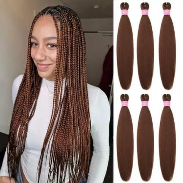 Imagem de Braiding Hair AQINBEL Crochet Twist, pré-esticado, 26 polegadas