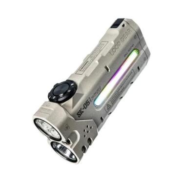 Imagem de Lanterna LED Recarregável MAO 4360 Lumens Multifuncional Com Cauda Mag